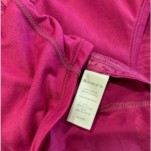 NWOT Atheleta Botanical Print Racer Run Shorts - Picture 7 of 7